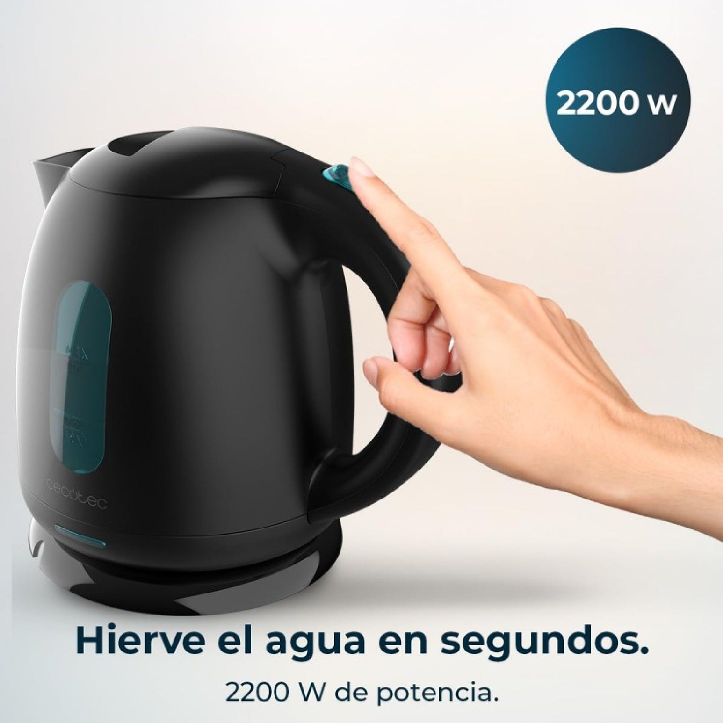Cecotec Hervidor De Agua Thermosense 140 Black_3