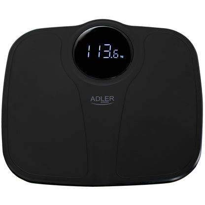 Báscula De Baño Digital, Alta Precisión 180kg, Pantalla Led Apagado Automático, Antideslizante, Briebe, Sc1124b, Negro