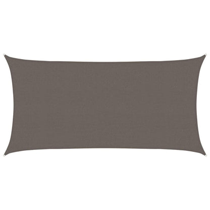 Vidaxl Toldo De Vela Cuadrado Hdpe 2x3,5 M Gris Antracita_0