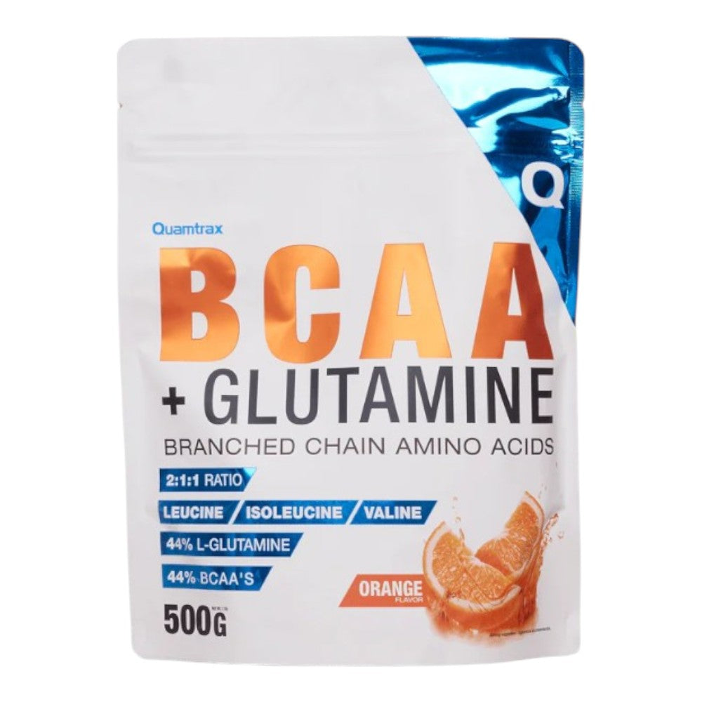 Bcaa + Glutamine 500 Gr Naranja_0