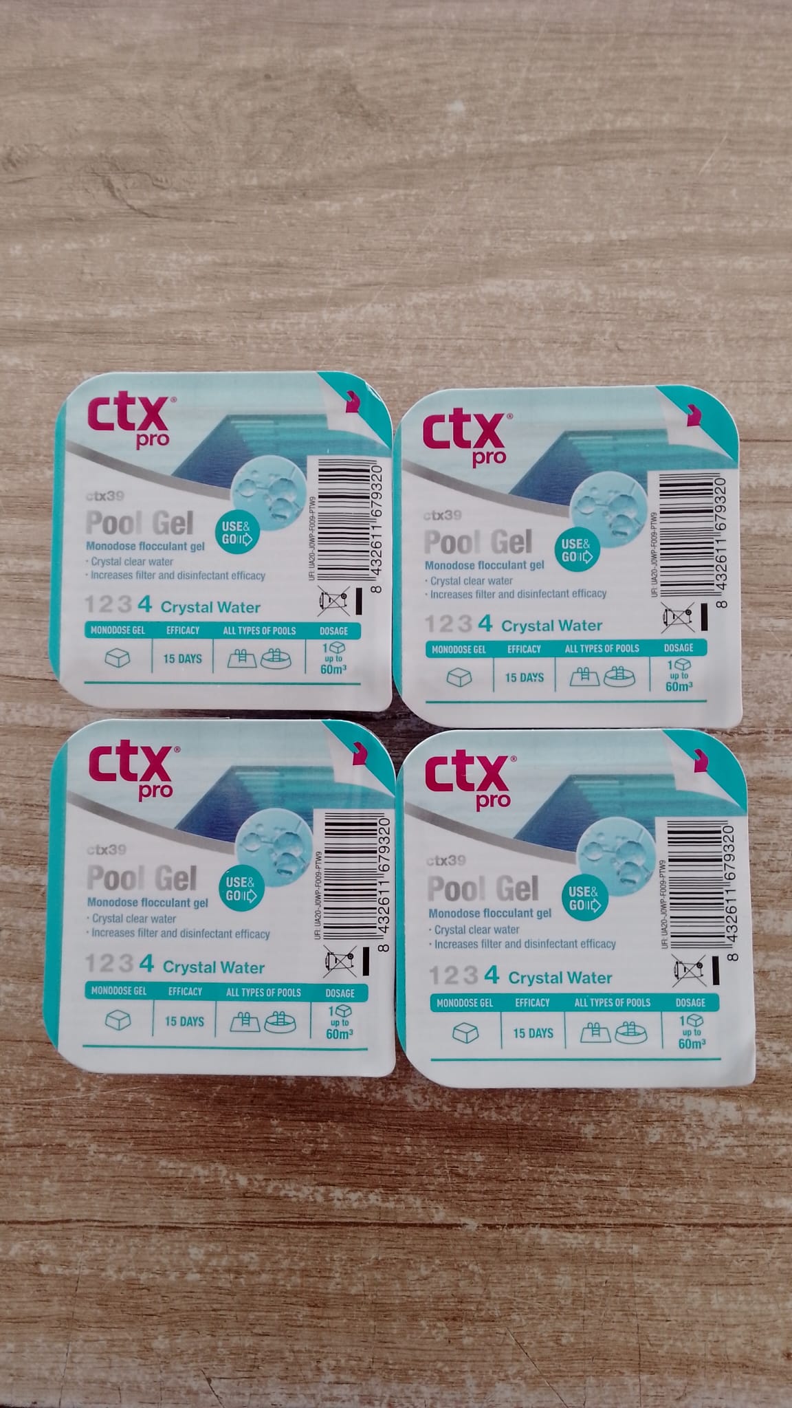 Ctx-39 Pool Gel - Pack 4 Unidades_0