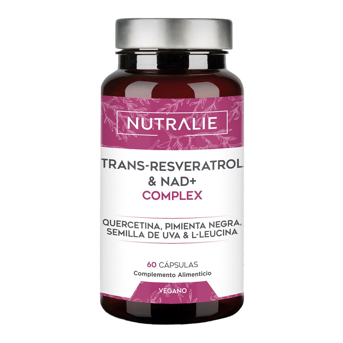 Nutralie Trans Resveratrol y NAD+ Complex 686mg 60 cápsulas