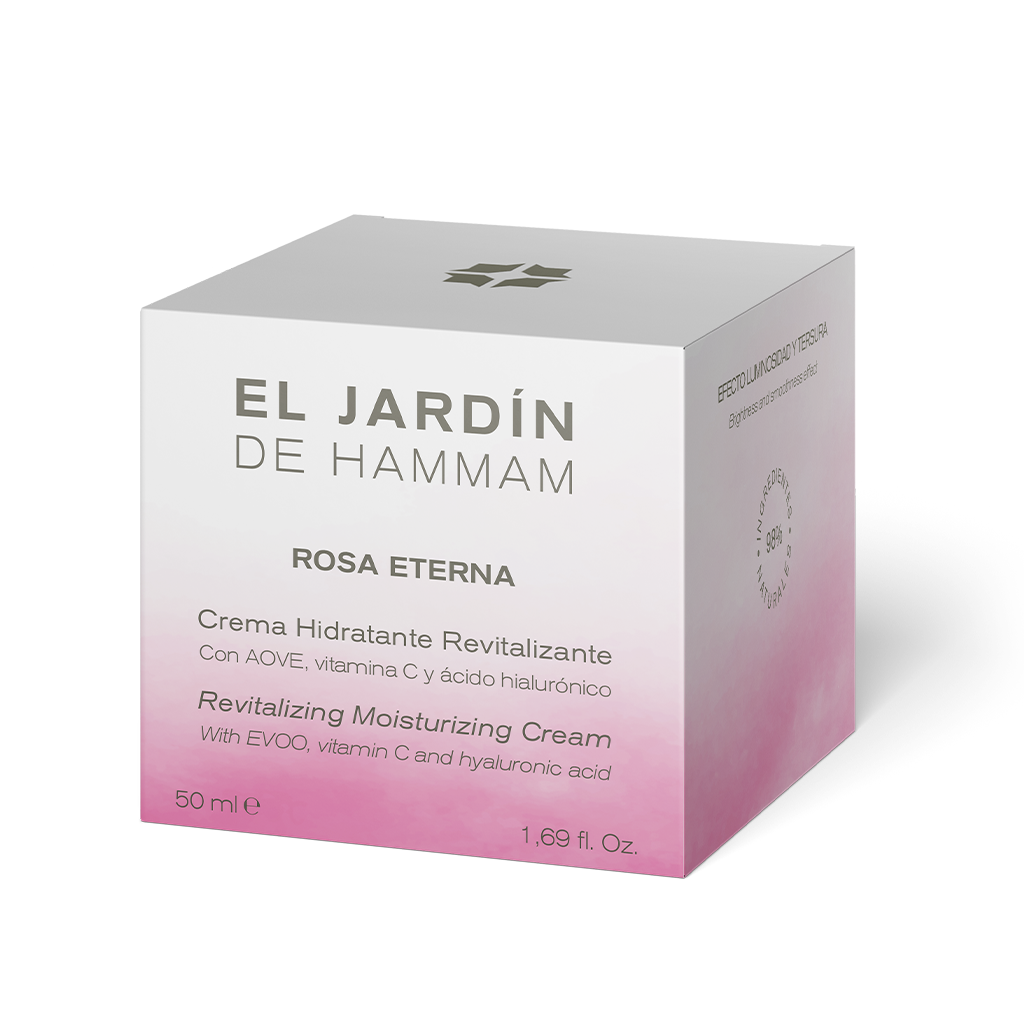 Crema Hidratante Revitalizante Rosa Eterna