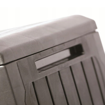 Baul De Jardin 290 Litros Prosperplast Boxe Board De Plastico En Color Antracita 116,6 X 47 X 59,5 Cm_4