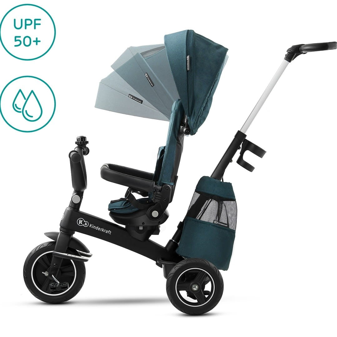 Triciclo Infantil Bidireccional Easytwist Midnight Green_4