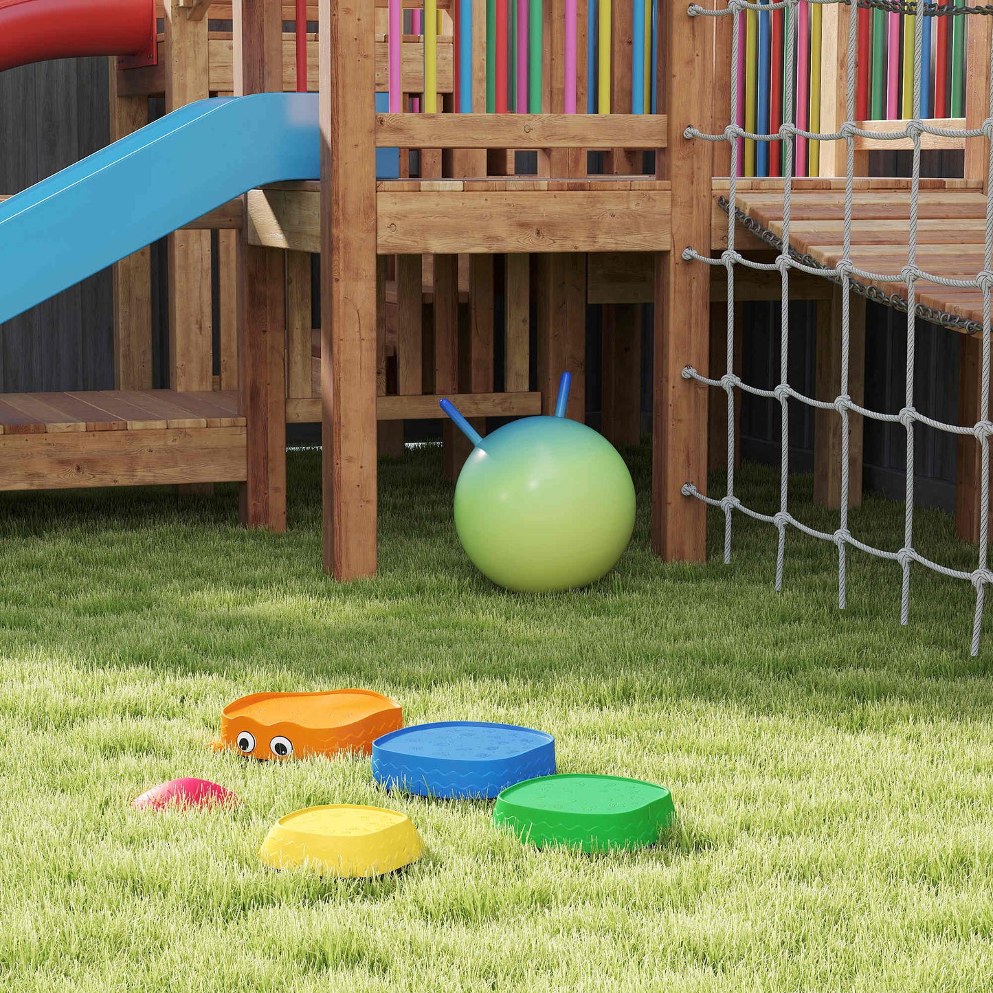 Aiyaplay Conjunto De Piedras De Equilibrio Para Niños Apilables De 5 Piezas_1