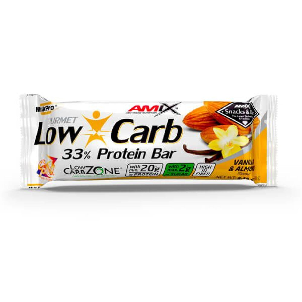 Low Carb Protein Bar 60 Gr 1 Ud Vainilla - Almendra_0