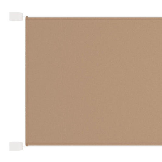 Vidaxl Toldo Vertical Tela Oxford Gris Taupé 100x270 Cm_0