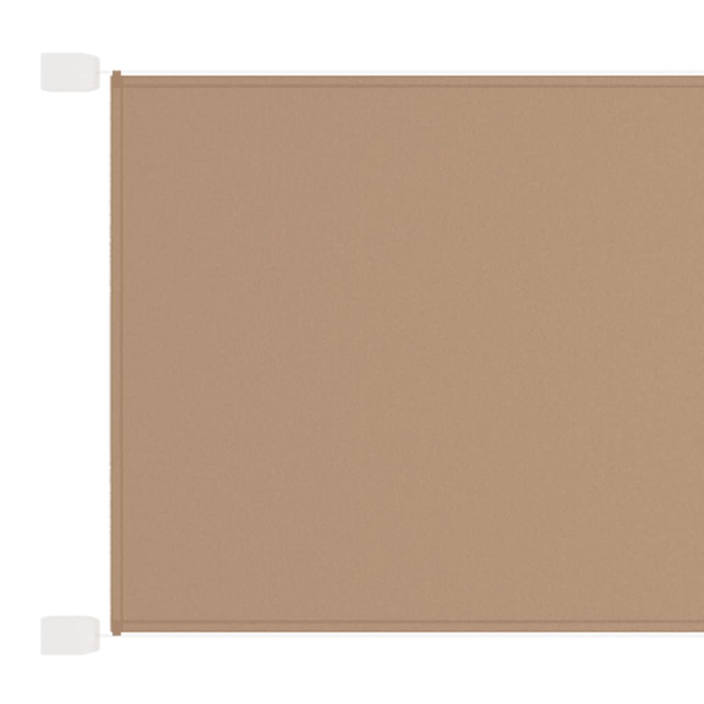 Vidaxl Toldo Vertical Tela Oxford Gris Taupé 60x270 Cm_0
