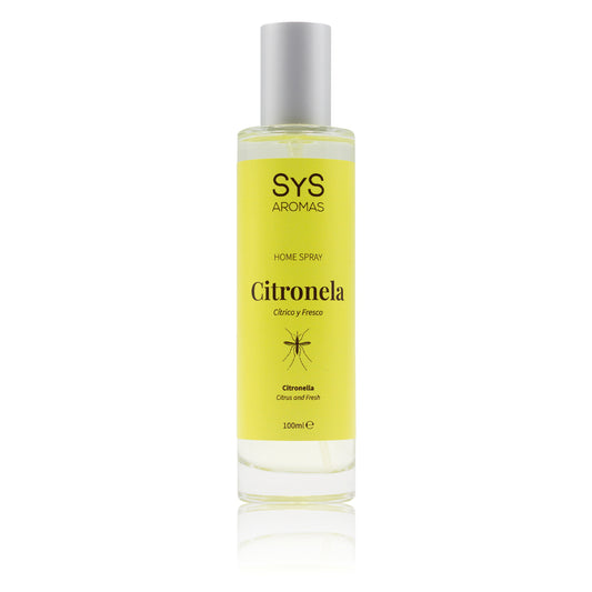Ambientador Pulverizador Citronela Origins SYS Aromas 100 ml | Aroma Cítrico y Herbal | Refrescante_0