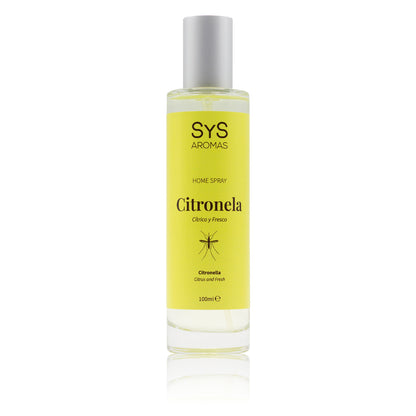 Ambientador Pulverizador Citronela Origins SYS Aromas 100 ml | Aroma Cítrico y Herbal | Refrescante_0