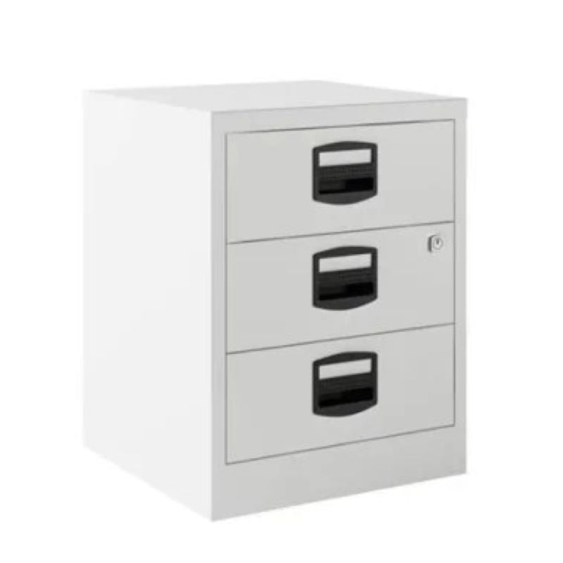 Cajonera Bisley Pfa 3 Cajones Personales. Móvil 40cm Blanco_0