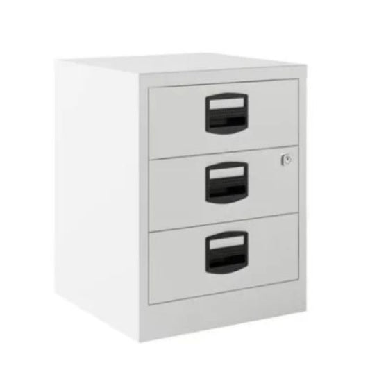 Cajonera Bisley Pfa 3 Cajones Personales. Móvil 40cm Blanco_0