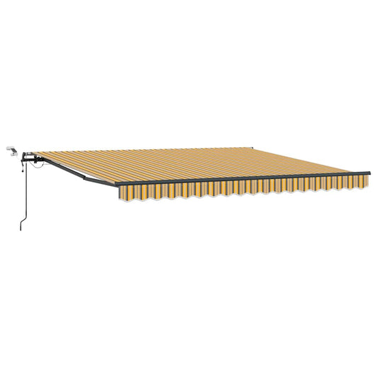 Toldo Retráctil Multicolor 400 X 350 Cm Poliéster_0