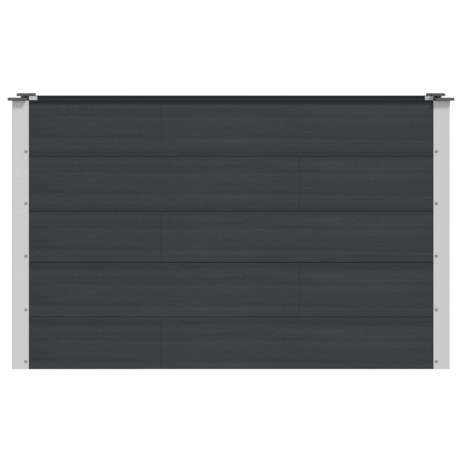 Arriate Elevado Negro 150 X 50 X 91 Cm_2