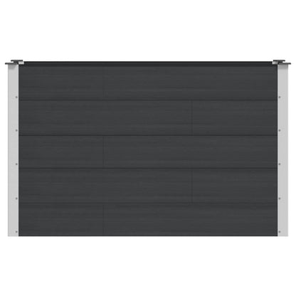 Arriate Elevado Negro 150 X 50 X 91 Cm_2