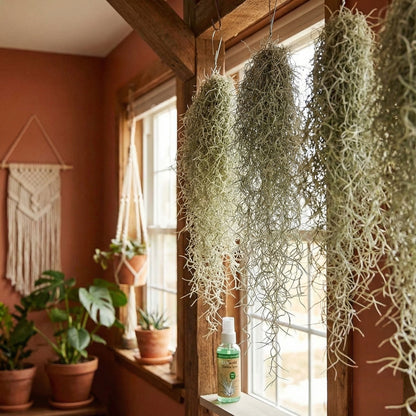 Tillandsia Musgo Español 3 Unidades - Planta De Aire Decorativa_2