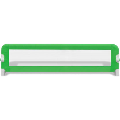 Vidaxl Barandilla De Seguridad Cama De Niño 150x42 Cm Verde_2