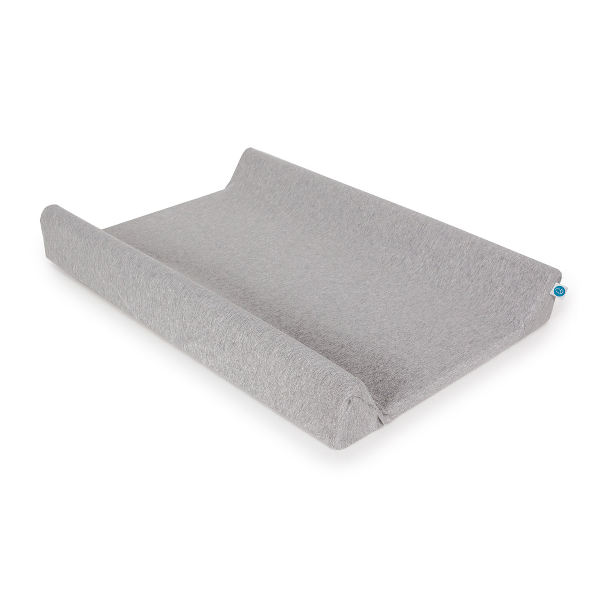Pack De 2 Fundas Para Cambiador Light Grey Melange + Turquoise 50x70-80 Cm_2