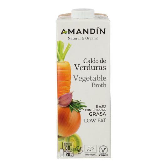 Caldo De Verduras Amandin 1L