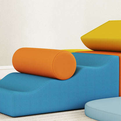 Aiyaplay Juego De 9 Bloques De Espuma Para Niños Fundas Lavables Multicolor_3
