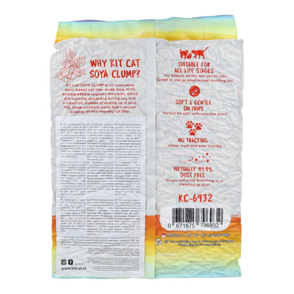 Pack 12x Kit Cat Arena Eco SoyaClump - Confetti 7 L Arena para gatos