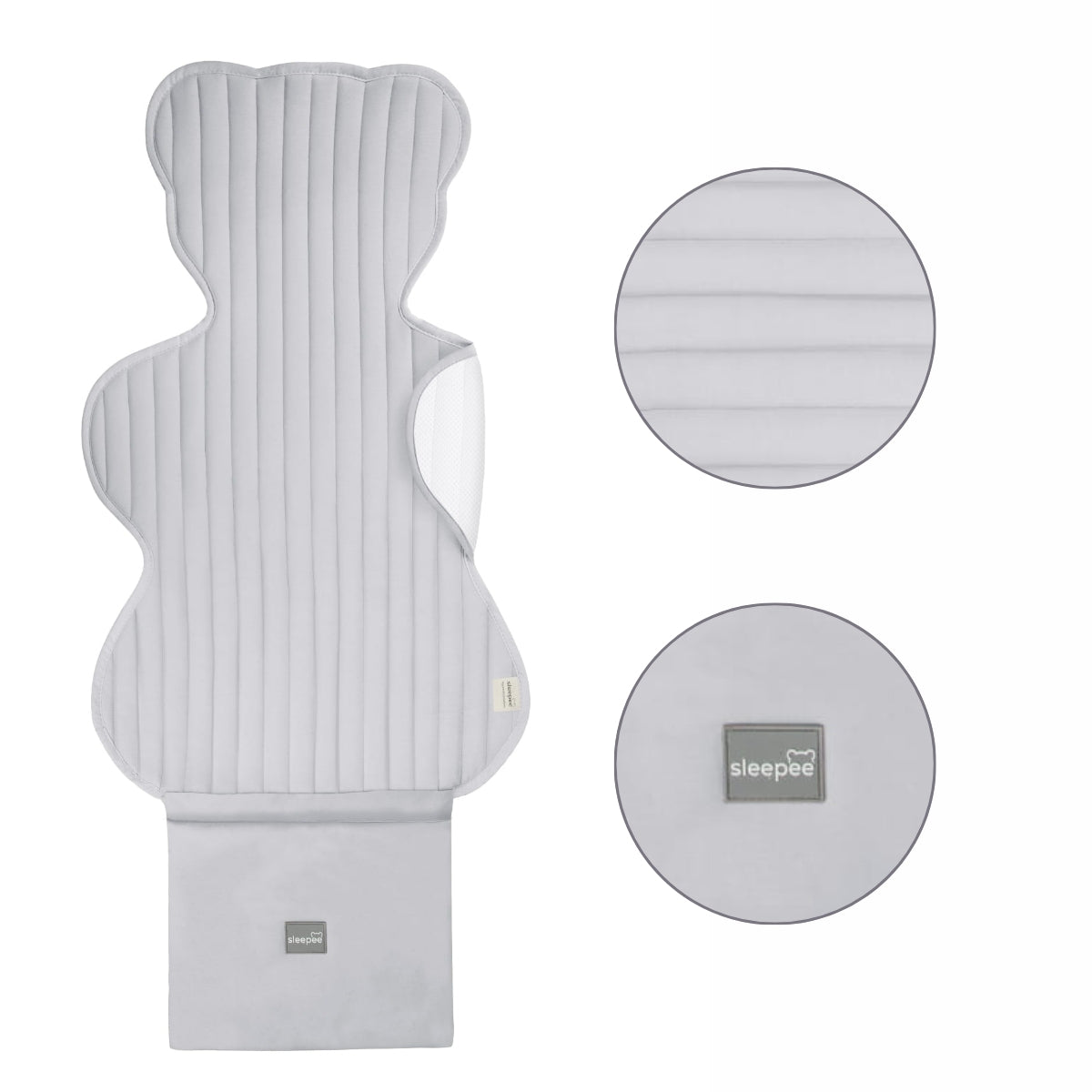 Cambiador Portátil De Viaje Bebé Grey