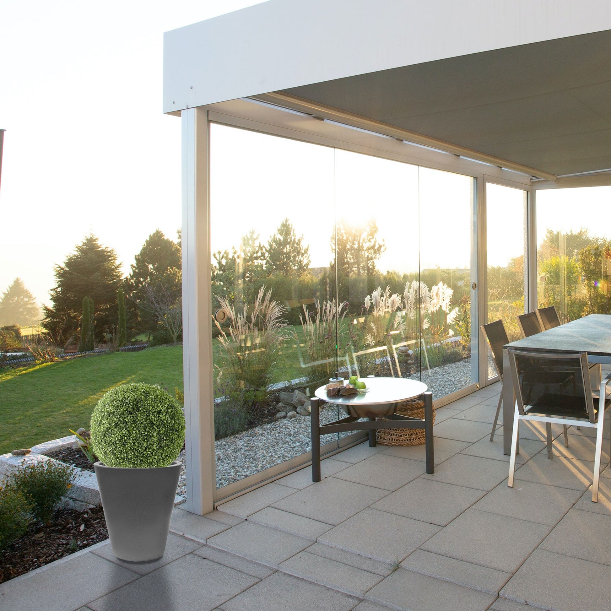 Macetero De Polietileno Topo 50x50 Cm_4