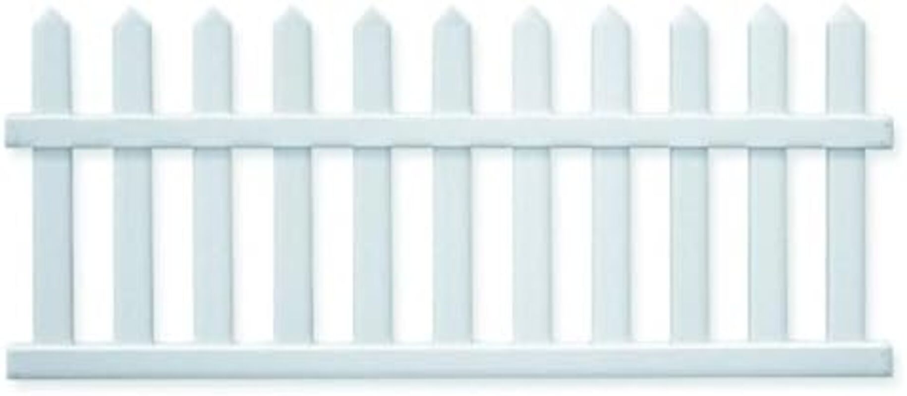 Valla Picket Duramax Pvc 5 X 180 X 80 Cm. Color Blanco_0