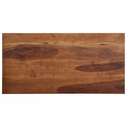 Mesa De Comedor Madera Maciza 120x60x76 Cm Acacia_2
