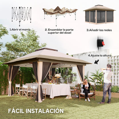 Outsunny Carpa Plegable Gazebo_3