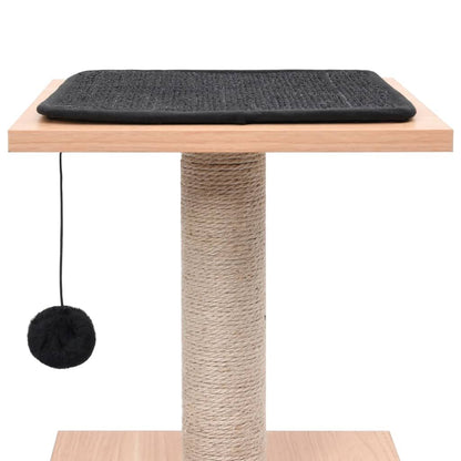 Vidaxl Rascador Para Gatos Con Alfombra Rascadora De Sisal 62 Cm_3