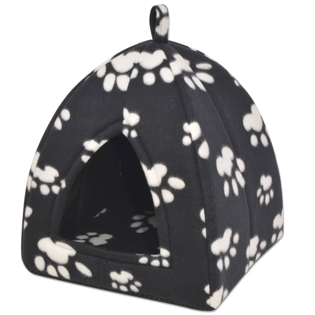 Vidaxl Cama Cubo Para Gatos Tamaño L Negro_0