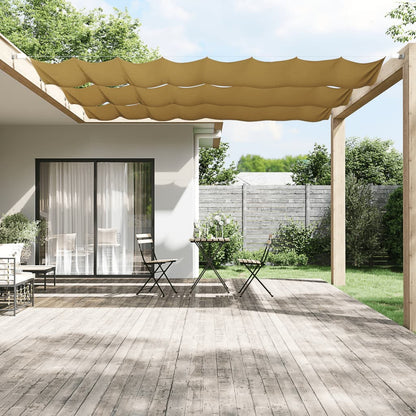 Vidaxl Toldo Vertical Beige 100x360 Cm Tela Oxford_1