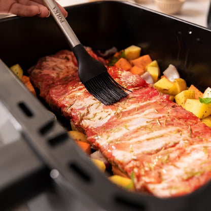 Freidora De Aire Sin Aceite De 9 L Cecofry Dual 9000 Air Fryer. 2850 W, Digital Y Compacta, Temperatura Dual, Tecnología Perfectcook, Opción De Divi_1