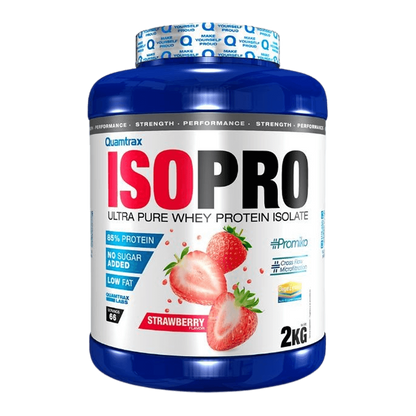 Isopro Cfm - 2kg - Fresa - Proteína De Aislado De Suero Isolate - Quamtrax_0
