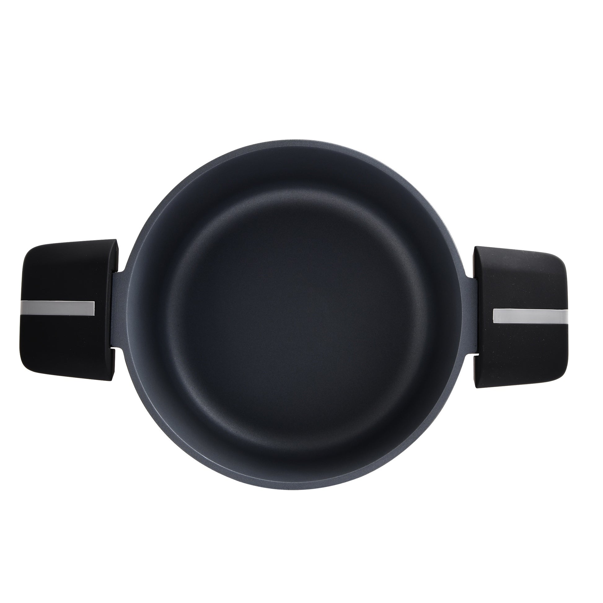 Cacerola 24x12cm Alu Fundido Ind C/tapa Bistro Grey