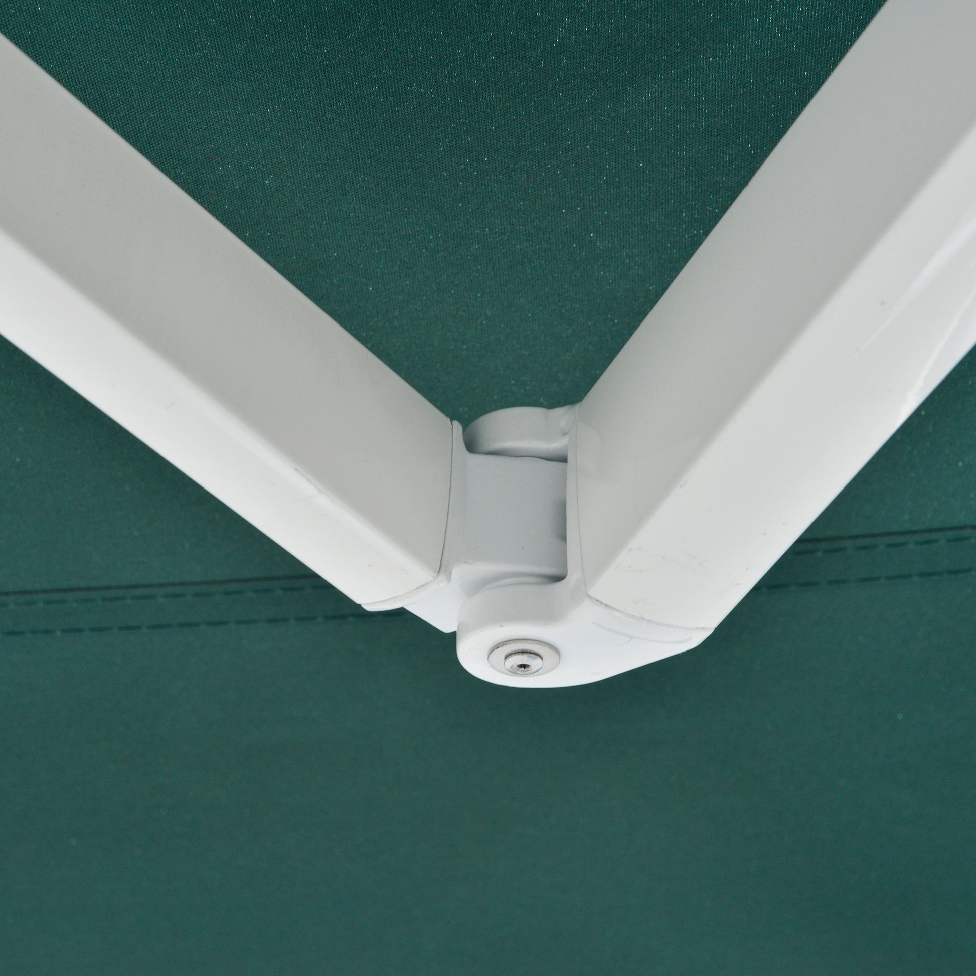 Outsunny Toldo Manual Retráctil Con Manivela 250x200 Cm Aluminio Ajustable_5