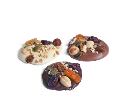 Mendiants – Corcheas Con Frutos Secos Y Chocolate_1