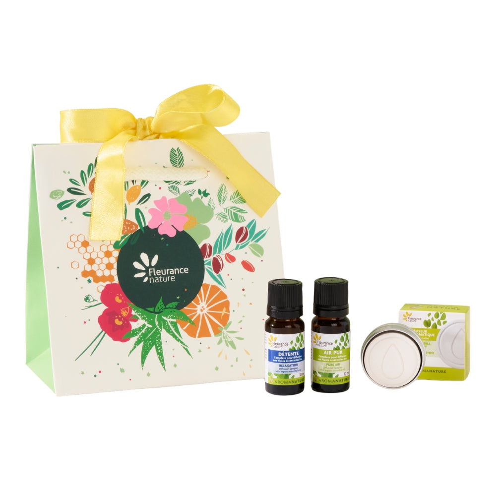 Cofre Bolsa Difusión Aceites Esenciales (guijarro + 2 Complejos 10ml) - Día de la Madre_1