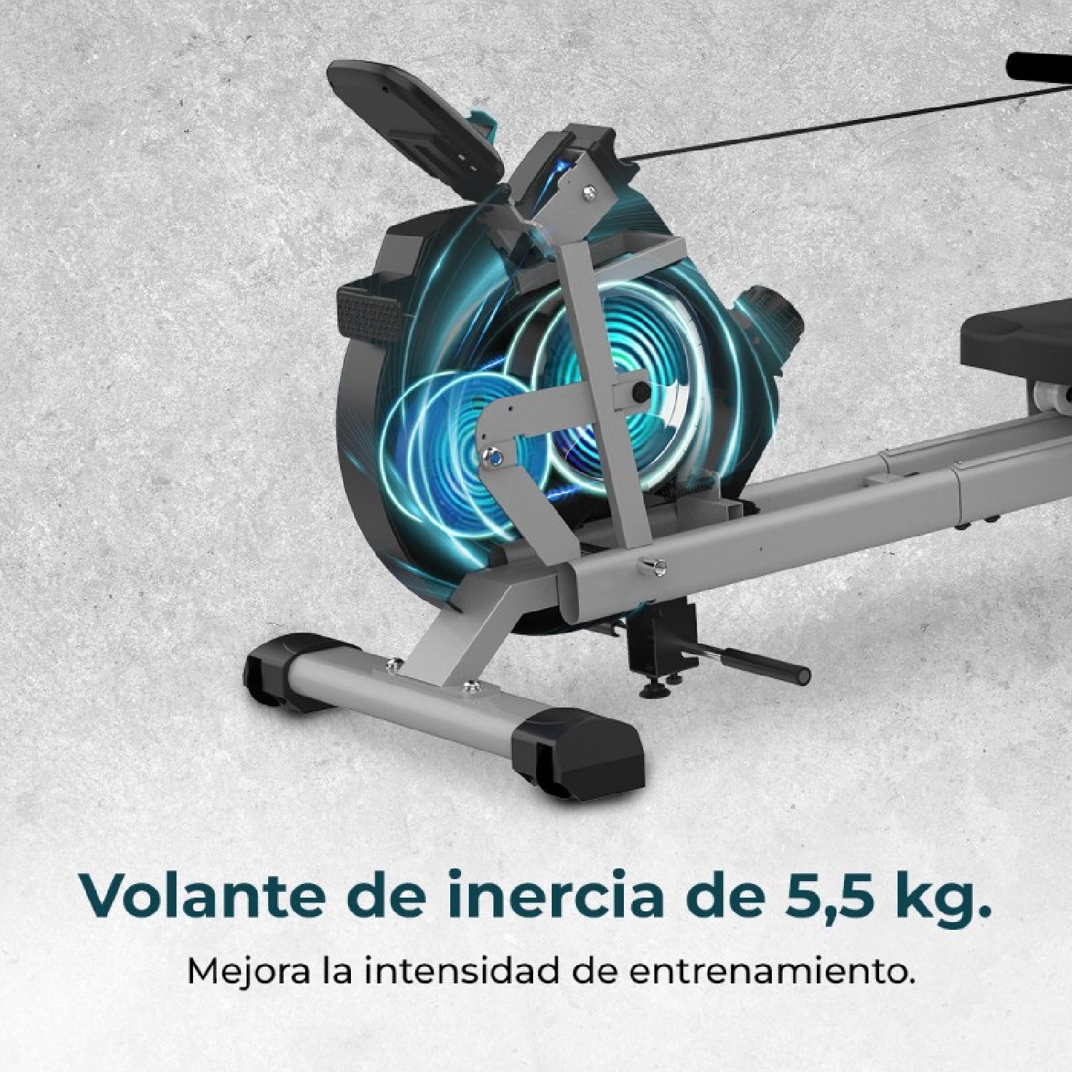Cecotec Remo De Resistencia Magnética Drumfit Rower 5500 Regatta_2