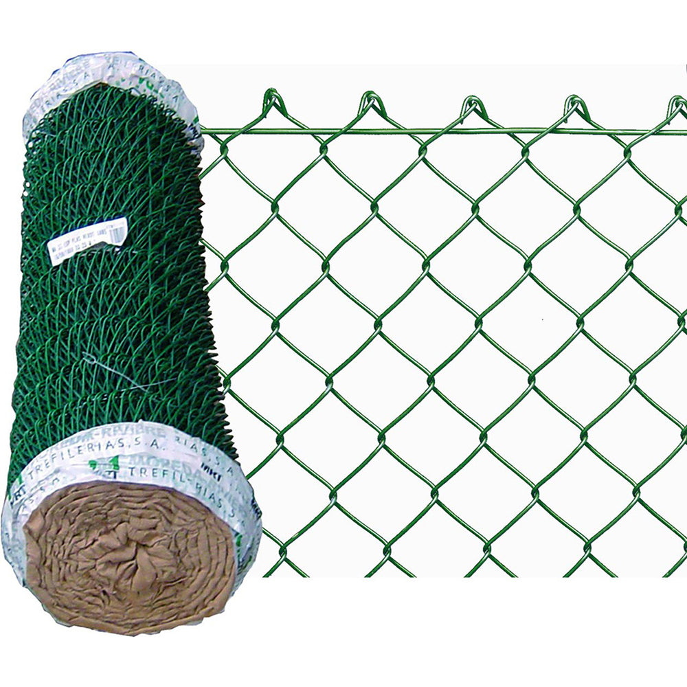 Enrejado Plastificado Simple Torsión - 17x50 Mm - 75 Cm - 25 M - Verde_0