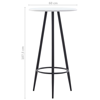 Mesa Alta De Cocina Mdf Blanco 60x107,5 Cm_2