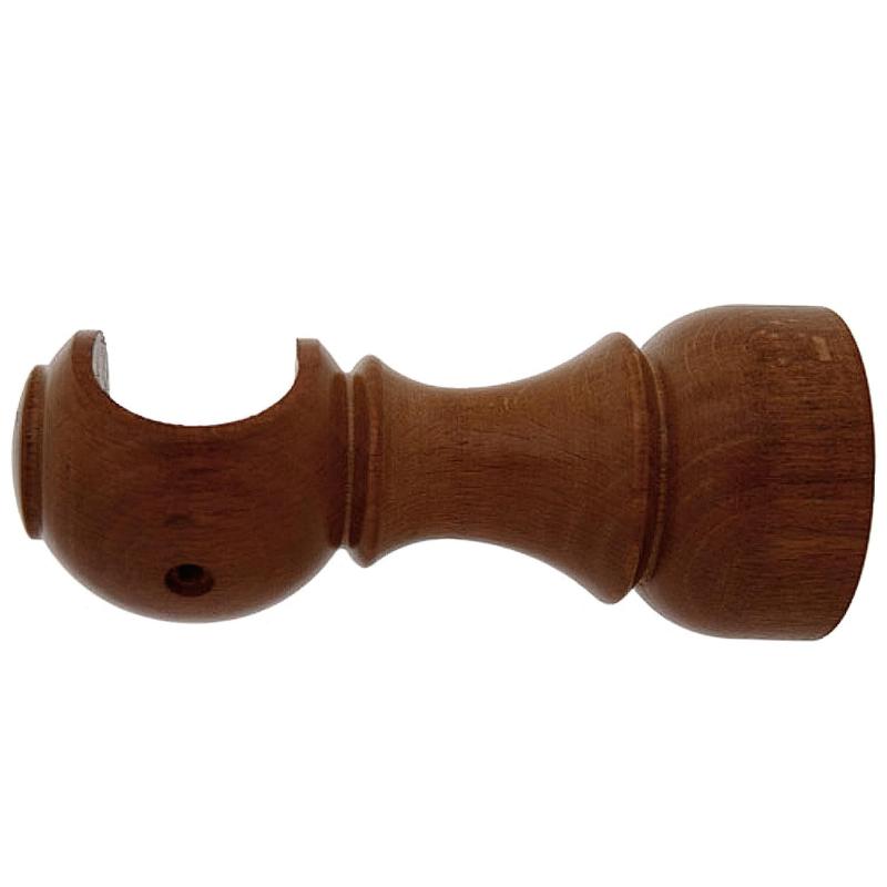 Soporte Madera Liso Abierto 20x 88 Mm. Nogal_0