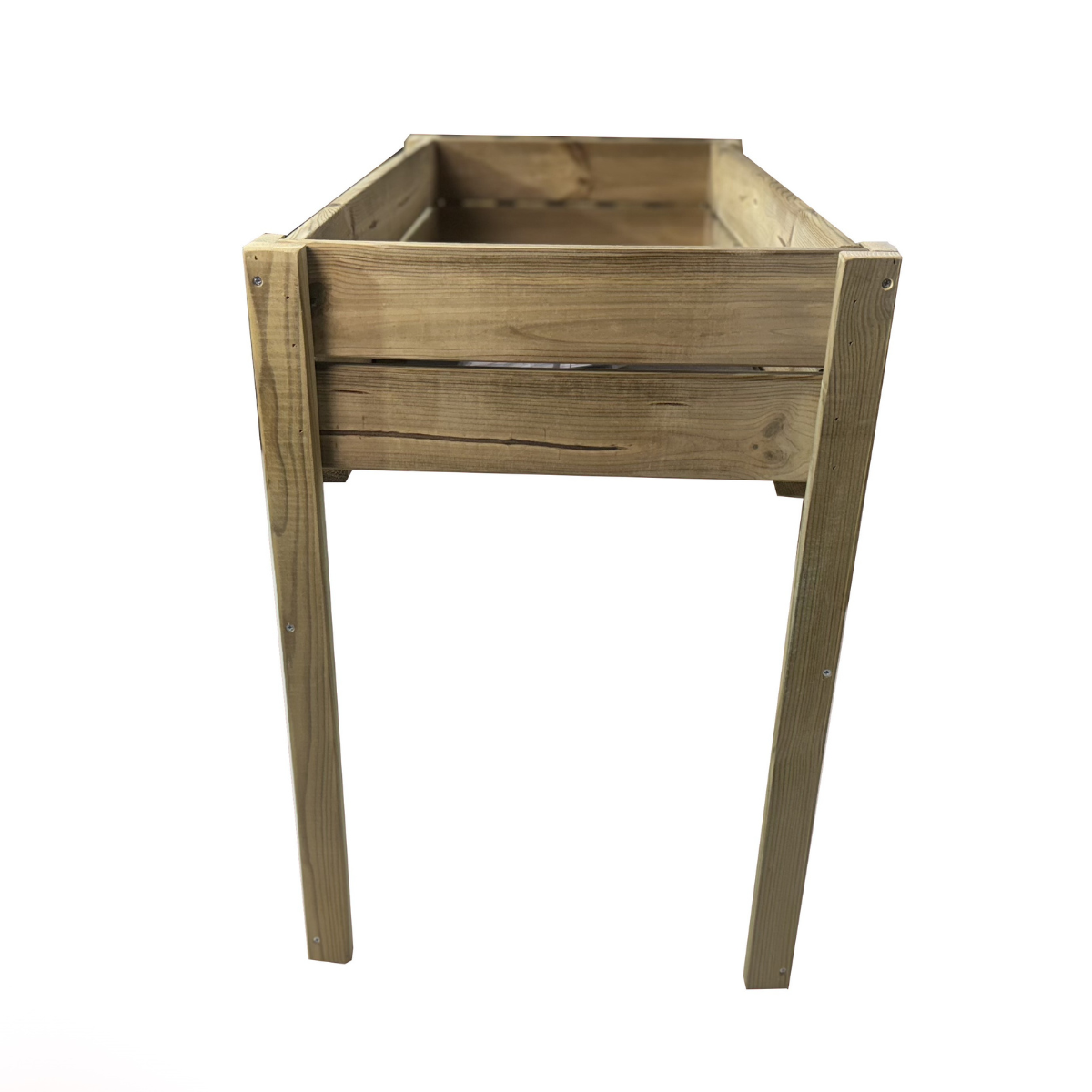 Mesa De Cultivo Nika  Madera Rectangular 100x50x74 Cm - Vidahuerto.