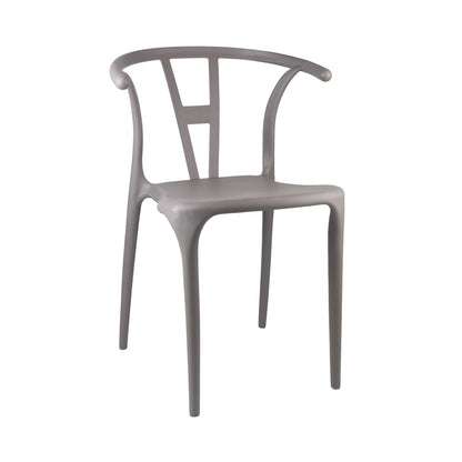 Pack 4 Sillas De Exterior Apilables Scarlett 75x52x49,5cm Thinia Home_1
