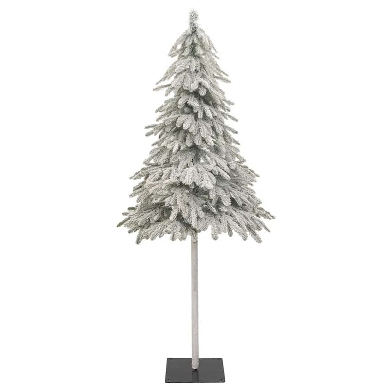 Vidaxl Árbol De Navidad Artificial Con 150 Leds Bolas Y Nieve 120 Cm_4