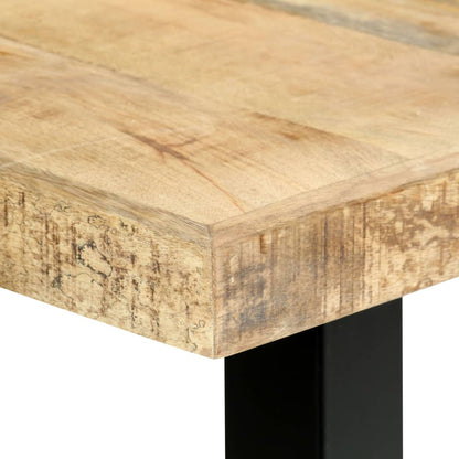 Mesa De Comedor De Madera Maciza De Mango 180x90x76 Cm_3