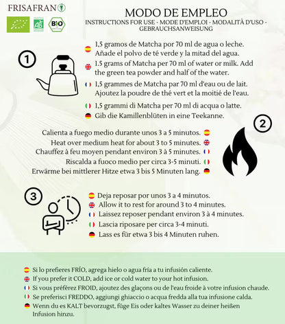 Té Verde Matcha - Calidad Y Sabor | Frisafran 200 G_4