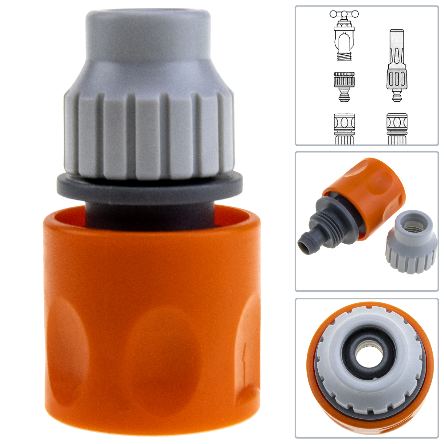 Conector Rápido Para Manguera De 3/8_1